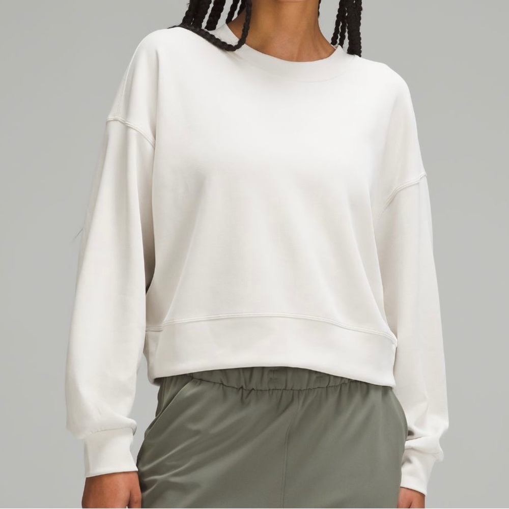 perfectly oversized softstreme cropped crew